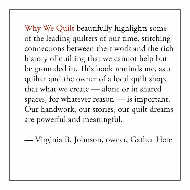 Thank you Virginia (@gather_here) for you generous words...